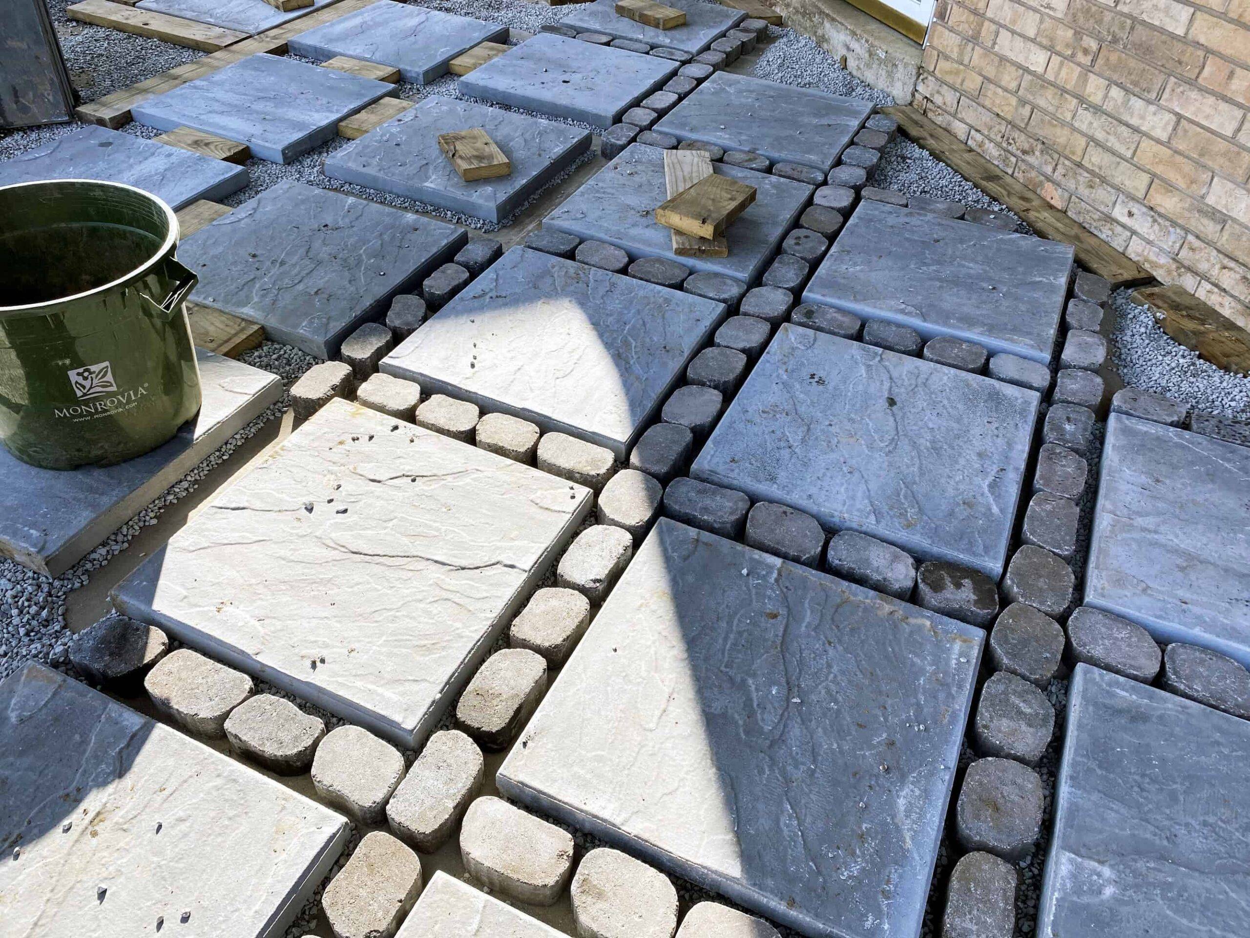 Permeable Paver Patio and Landscape Design in Broken Arrow, OK