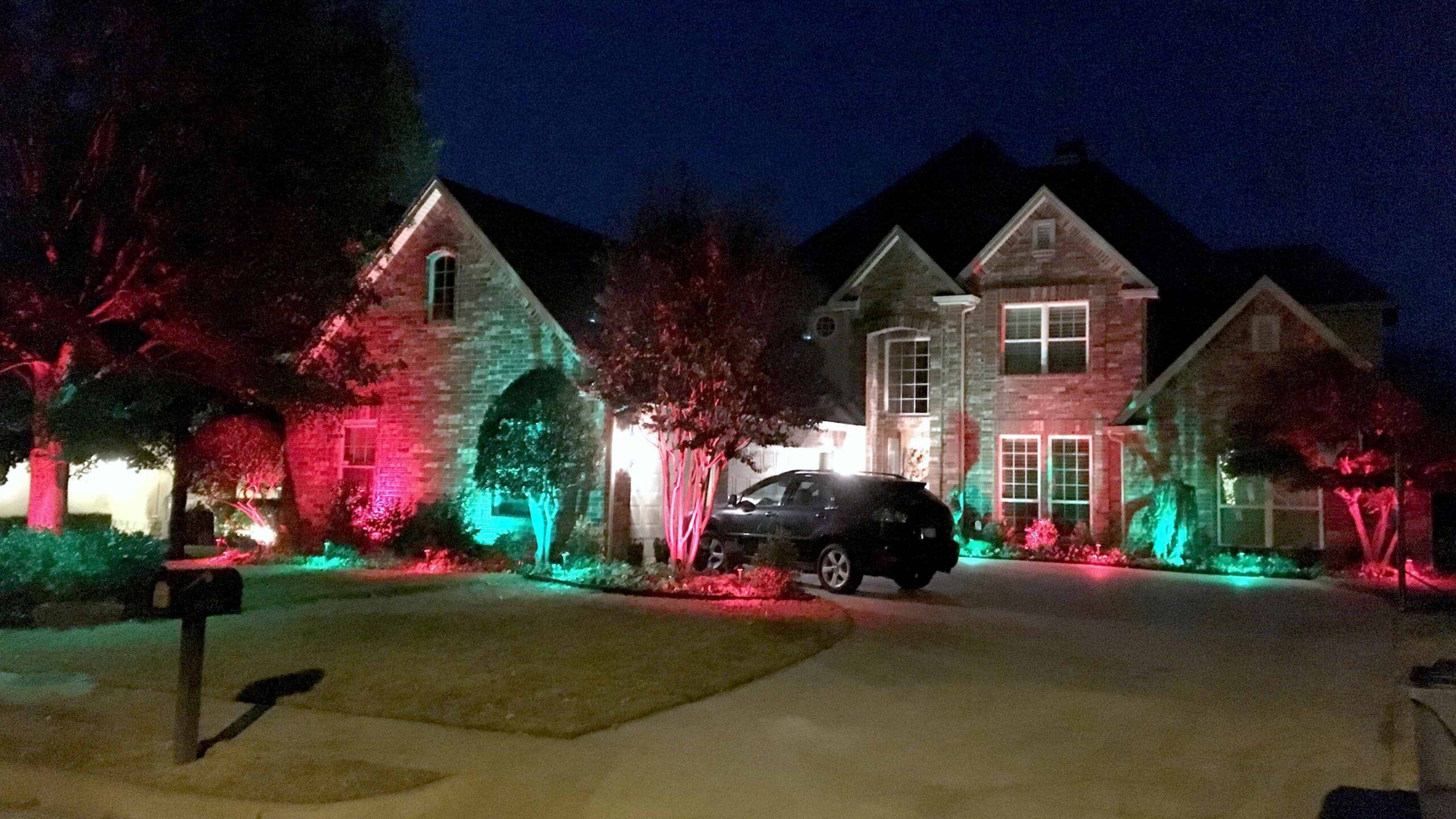 Tulsa Patio Design + Build with YearRound Landscape Lighting